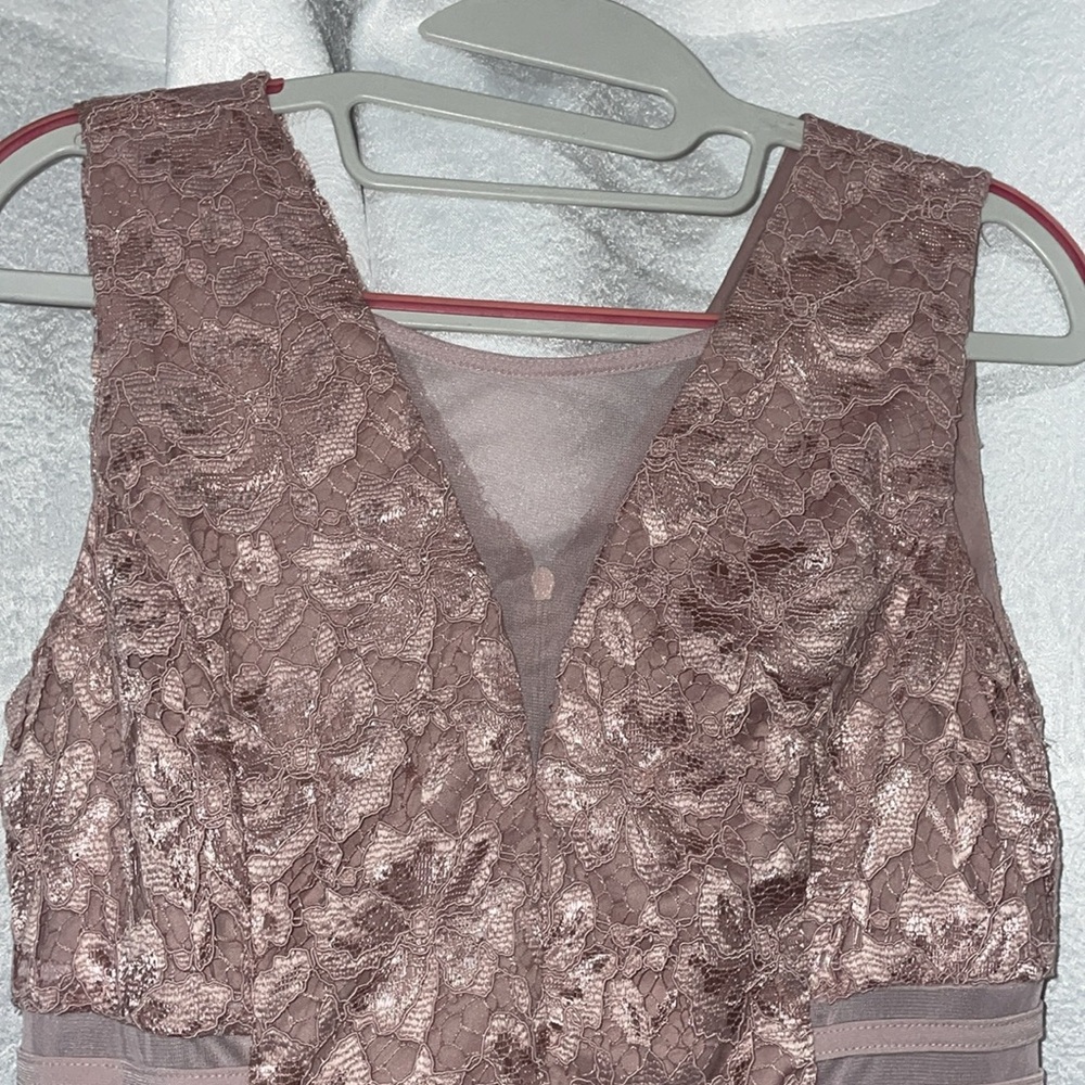 Blush Pink Cocktail Dress - Picture 6 of 7